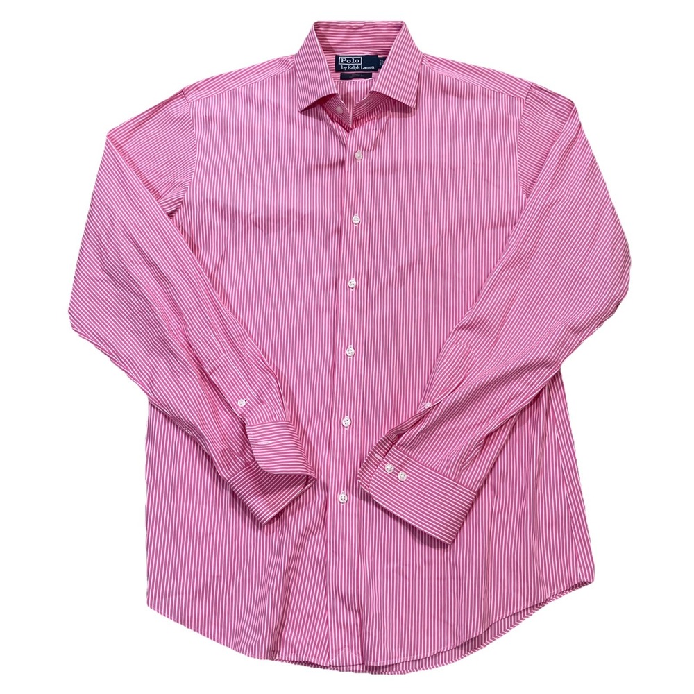 Polo Ralph Lauren Regent Custom Fit Shirt‎ L Pink